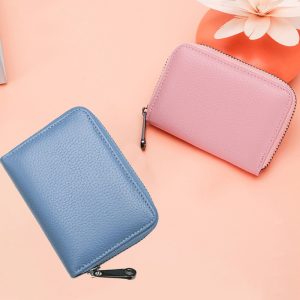 Premium Leather RFID Card Holder