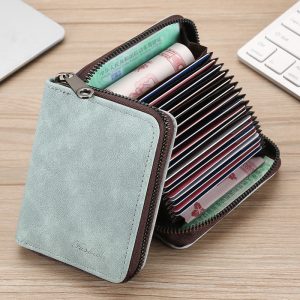 Slim PU Card Holder