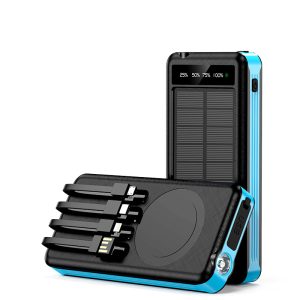 10000mAh 10W Solar Power Bank