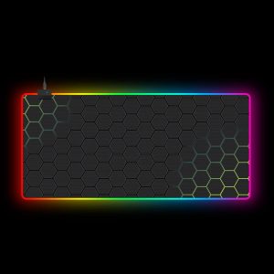 Thickness 4mm Mouse Pad with LED Strip