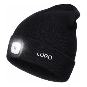 Winter Knitted Hat with LED Light