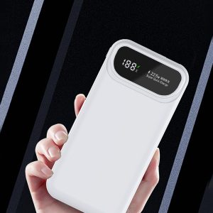 10000mAh ABS Power Bank with Battery Display