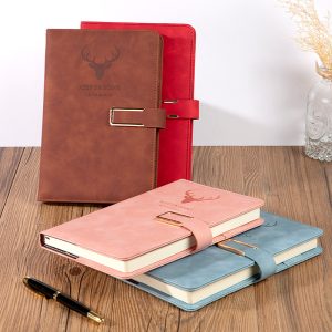 Soft Premium PU Leather Notebook