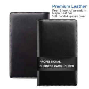 Leather Professional Business Card Book