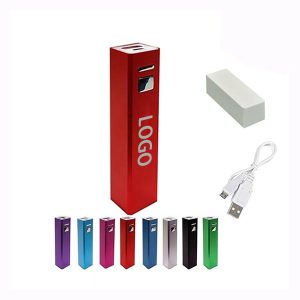 2600mAh Aluminium Mobile Portable Power Bank