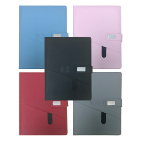 Qi Wireless Charging Notebook with Power Bank