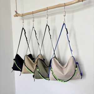 Dual-Use Polyester Tote-Sling Bag