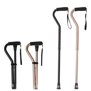 Lightweight & Sturdy Offset Walking Stick
