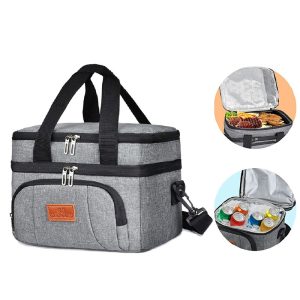 Soft Sided Portable Insulated Cooling for Lunch