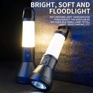 LED Flashlight Spotlight Lantern