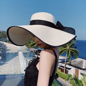 Women Wide Brim Sun Hat