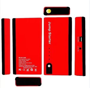12000mAh Car Battery Jump Starter with Smart Clamp
